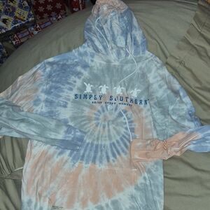 Simply Southern Pastel Tie-Dye Hoodie